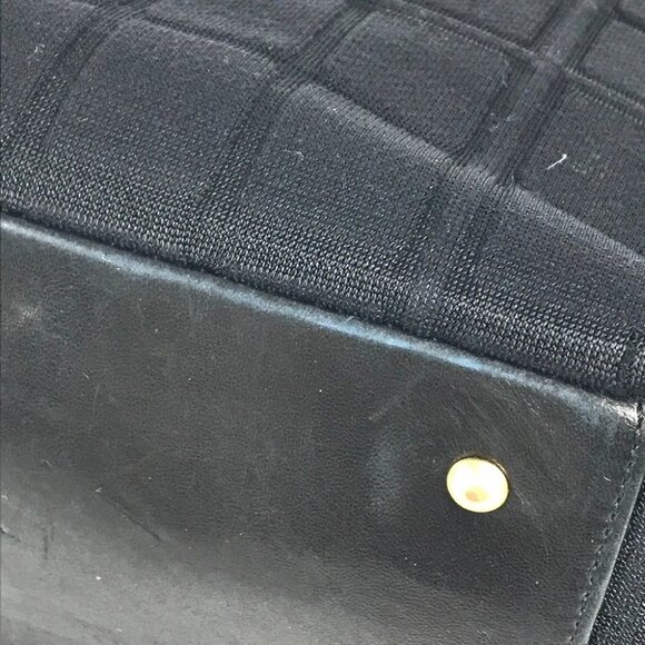 CHANEL CC CC Mark chocolate bar Tote Bag Shoulder Double Chain Bag Shoulder Bag - Picture 12 of 15